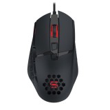 Mouse gaming Serioux Tobis, 6400dpi, 8 butoane, design ergonomic, negru