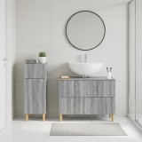 Cumpara ieftin Set de dulapuri pentru baie, 2 piese ARNHEM Sonoma gri