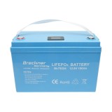 Baterie LiFePO4 12.8V 100Ah cu BMS, Bluetooth si protectie IP54