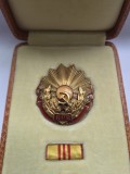 Ordinul Muncii Clasa a-III-a - Republica Populara Romana, stare excelenta - cu bareta, (MIA-1)