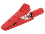 Bornă Crocodil Roșie 70VDC 2mm