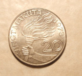 ZAIR 20 MAKUTA 1973 UNC // DEOSEBITA DE FRUMOASA