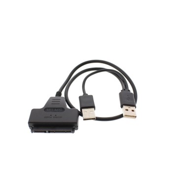 Cablu adaptor USB2.0 la SATA SSD HDD 2.5&amp;quot; foto