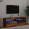 Gossi dulap tv cu lumini led lemn vechi 120x35x40 cm lemn prelucrat