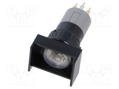 Comutator corp 16mm EAO 51 1 poziție stabilă 2 poziții dreptunghiular foto