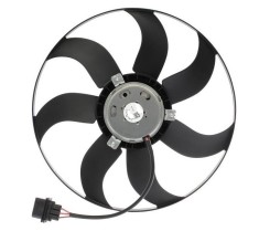 GMV ventilator radiator Seat Cordoba (6L), 2002-2009, motor 1.2; 1.4, 1.6 benzina, 1.4 TDI, 1.9 TDI/SDI, diesel, cu AC, 300/90 W; 3 pini, tip Siemens