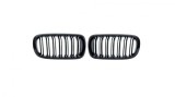 Set 2 grile duble, negru lucios, M Design pentru BMW X5 E70 E71