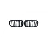 Set 2 grile duble, negru lucios, M Design pentru BMW X5 E70 E71