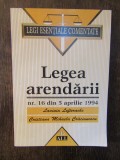 LEGEA ARENDARII-LAVINIA LEFTERACHE