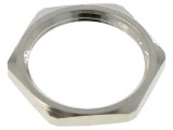 Nut PG16 din alamă fără plumb -60&divide;200&deg;C, filet PG, finisaj nichelat