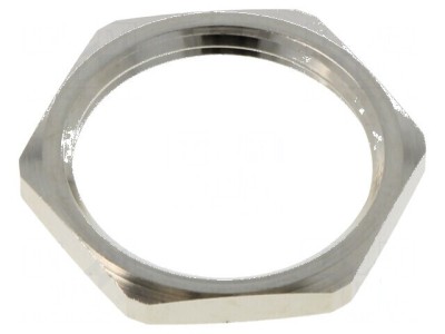 Nut PG16 din alamă fără plumb -60&amp;divide;200&amp;deg;C, filet PG, finisaj nichelat foto