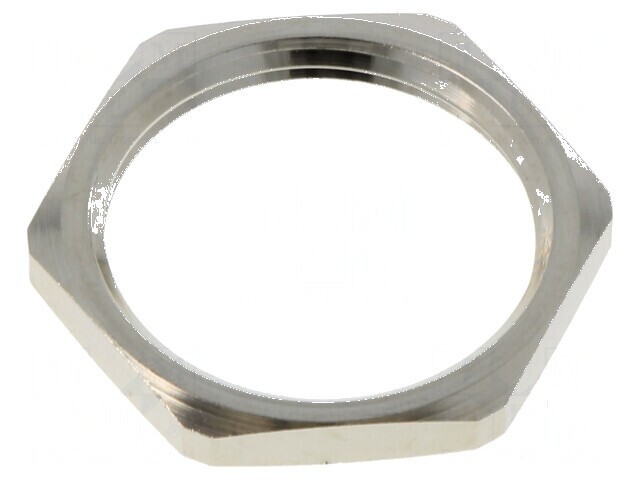 Nut PG16 din alamă fără plumb -60&divide;200&deg;C, filet PG, finisaj nichelat