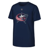 Dětsk&eacute; tričko Adam Fantilli #19 Columbus Blue Jackets NHL Flat Name &amp;amp; Number Short Sleeve Cotton - 170&ndash;176 cm (14&ndash;16 ani)