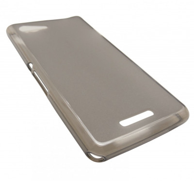 Husa silicon fumurie (cu spate mat) pentru Sony Xperia E2, E3 (D2203, D2206, D2243, D2202) foto
