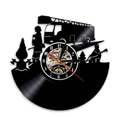 POMPIERI-ceas de perete foto