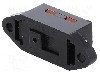 Intrerupator glisant, 2 pozitii, DPDT, {{Mod comutare}}, BULGIN - T22205B