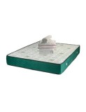 Set Saltea ortopedica, Memory Foam Crin, 180x200x25cm, fermitate tare, cu spuma poliuretanica, memory foam 5 cm, sistem de aerisire perimetral, Salt C