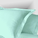 Fata de perna 40x40cm,damasc satinat,100% bumbac,verde mint-H034