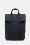 Rains rucsac 12940 2 Way Tote Backpack culoarea bleumarin, mare, uni, 12940