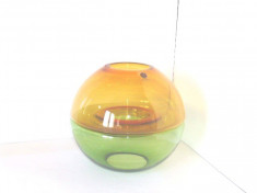 Candela lanterna pastile sticla suflata manual - Shine 2 - design Marie Olofsson foto