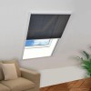 VidaXL Ecran insecte pentru ferestre, aluminiu, 80x100 cm 142611
