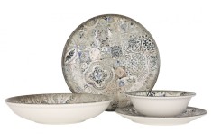 Rinart Set de vesela - Miriana - 24 bucăți - 6 persoane - Porţelan
