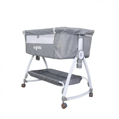 Patut 2 in 1 Co-Sleeper cu functie de leagan, U-Grow foto