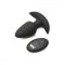 Vibrator Anal Rotativ cu Telecomanda, 7 Moduri+3 Viteze, Silicon, Negru, 9.8 cm