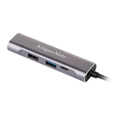 Hub usb tip c hdmi/usb3.0/usb 2.0/tip c foto