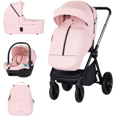 Carucior Chipolino Encanto 3 in 1 pink marshmallow foto
