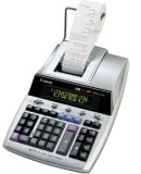 Calculator de birou CANON, MP-1411LTSC, ecran 14 digiti, Ribon, functie business, tax si conversie moneda, gri, &quot;2497B001AA&quot; (timbru verde 0.18 lei)