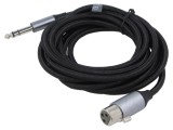 Cablu VENTION Jack 6,3mm la XLR Feminin 3 pini 3m BKGHI, &Oslash; 6mm