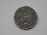 5 CENTIMES 1916 BELGIA