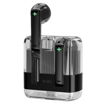 CASTI BLUETOOTH 5.3 T21 TWS - NEGRU foto