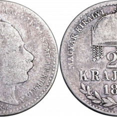 1869 - KB - 20 krajczár - Franz Joseph I - Imperiul Austro-Ungar