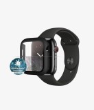 PanzerGlass - Geam Securizat Full Body AB pentru Apple Watch 4, 5, 6, SE 44 mm, black