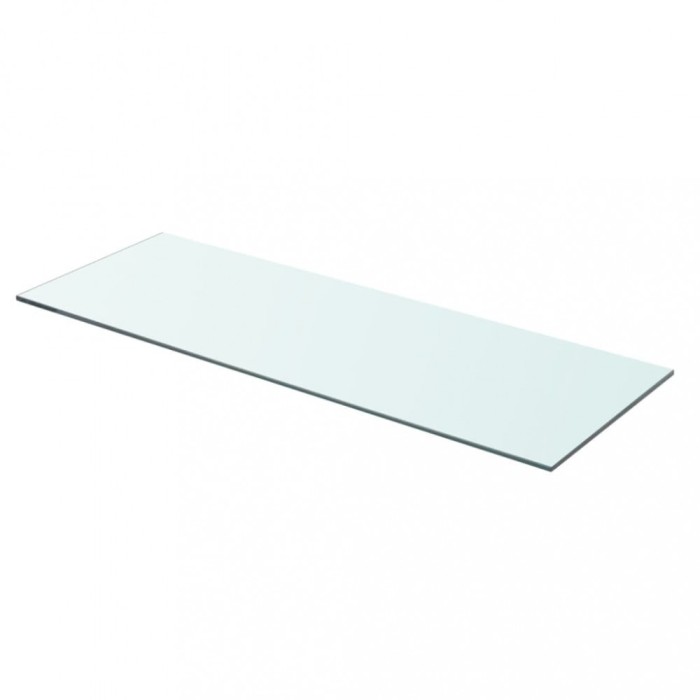Gossi raft din sticla transparenta, 70 x 25 cm