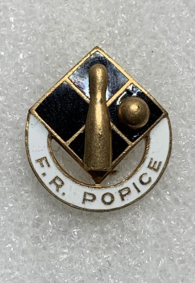 Insigna Federația Romană de Popice foto