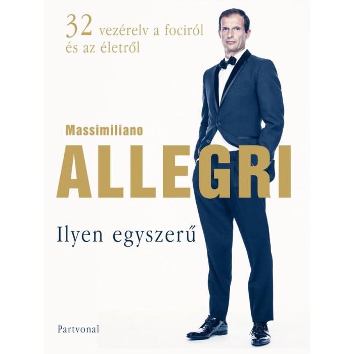 Ilyen egyszerű - 32 vez&eacute;relv a focir&oacute;l &eacute;s az &eacute;letről - Massimiliano Allegri
