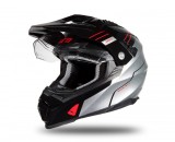 Casca cu viziera Enduro ATV UFO Aries Black Gray