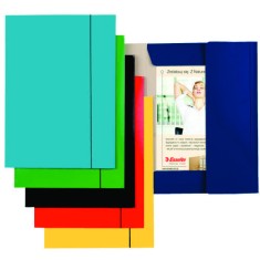 Mapa carton cu elastic Esselte Economy A4 150 coli foto