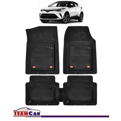 Covorase Auto TeamCar&amp;reg; Tip Tavita Compatibile Toyota CH-R (2016&amp;ndash;2023) Negru Material Rezistent foto