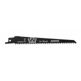 Set 2 lame pentru fierastrau sabie Raider, pentru lemn, 150 x 1,25 mm
