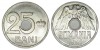 Y921 MONEDA 25 BANI 1921 gaura 4 mm UNC NECIRCULATA CU LUCIU DE BATERE, Aluminiu