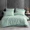 Lenjerie de pat damasc bumbac 100% - mint o persoana