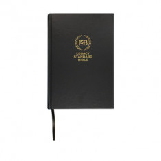 Lsb Large Print Wide Margin Black Hardcover