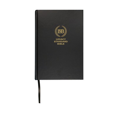 Lsb Large Print Wide Margin Black Hardcover foto