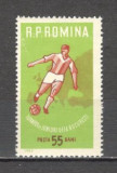 Romania.1962 Turneul de juniori UEFA la fotbal DR.113, Nestampilat