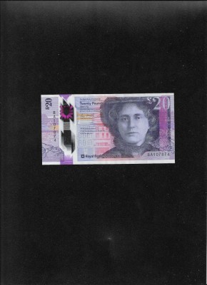 Scotia The Royal Bank of Scotland 20 pounds 2019 seria107874 foto