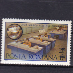 ROMANIA 1979 LP 996 ZIUA MARCII POSTALE ROMANESTI MNH